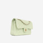 Chanel Classic Flap Lambskin Black Shoulder Bag Style 253
