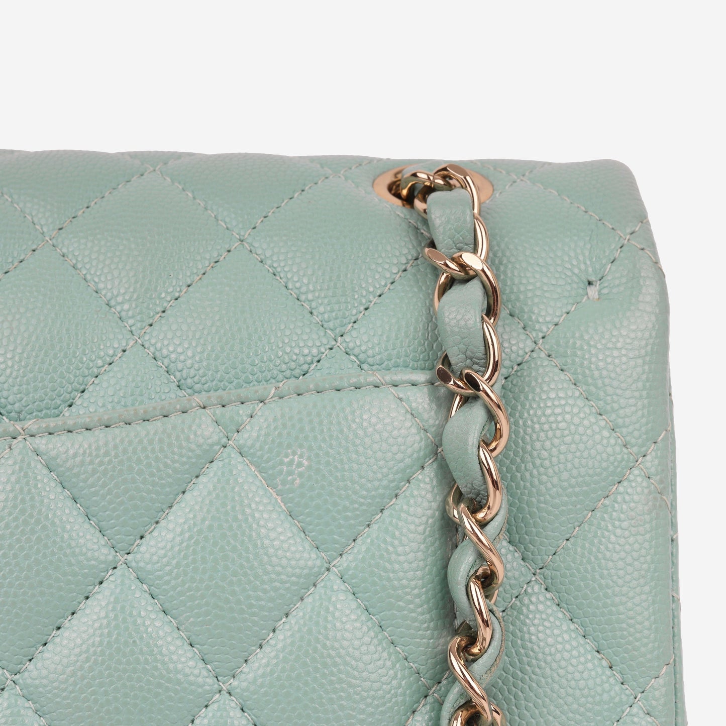 Chanel Classic Flap Lambskin Gold Shoulder Bag Style 100