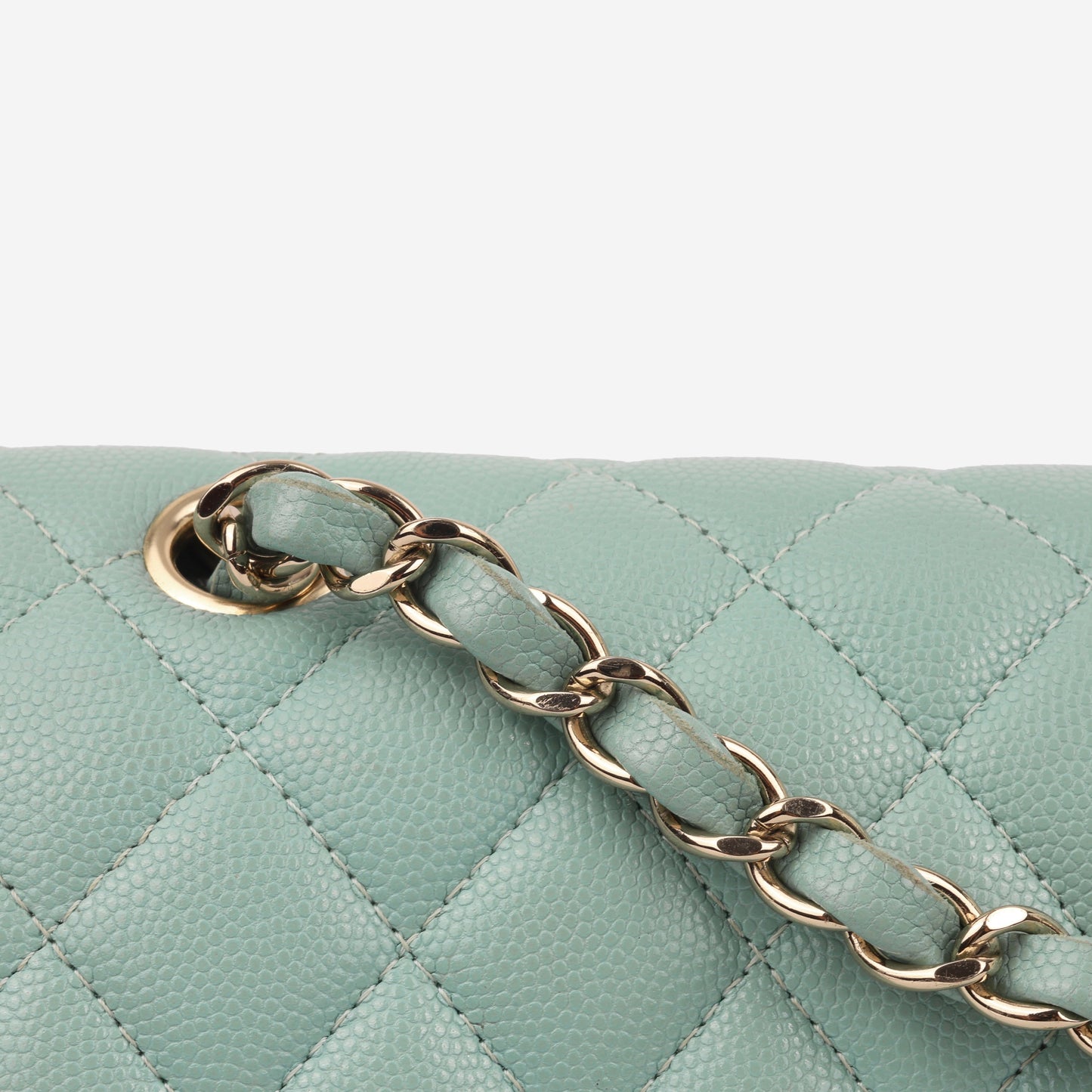 Chanel Classic Flap Lambskin Gold Shoulder Bag Style 100