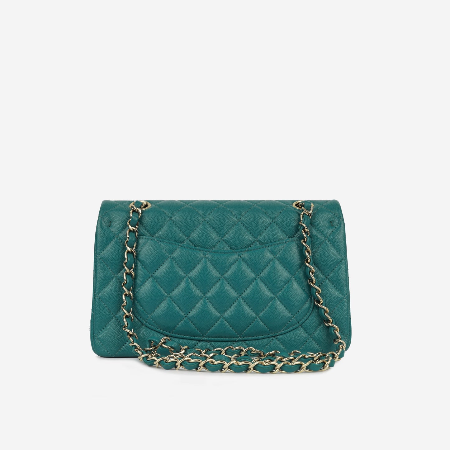 Chanel Classic Flap Lambskin Gold Shoulder Bag Style 99
