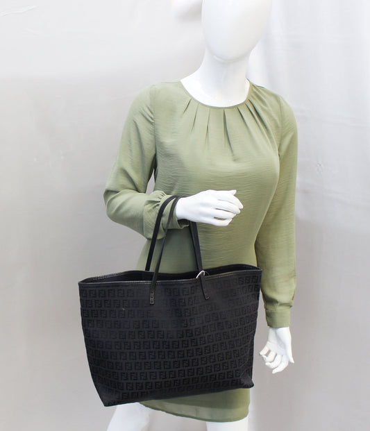 Fendi Tote Zucca Red Tote Bag Style 4