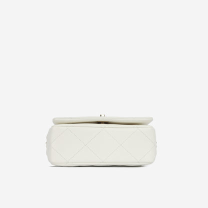 Chanel Seasonal Chain Rows Square Flap