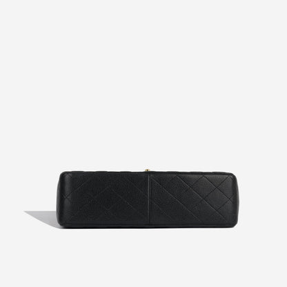 Chanel Classic Flap Caviar Black Shoulder Bag Style 13