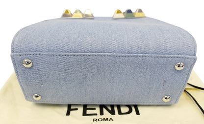 Fendi Tote Leather Red Tote Bag Style 20