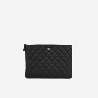 Chanel Gabrielle Lambskin Black Shoulder Bag Style 5