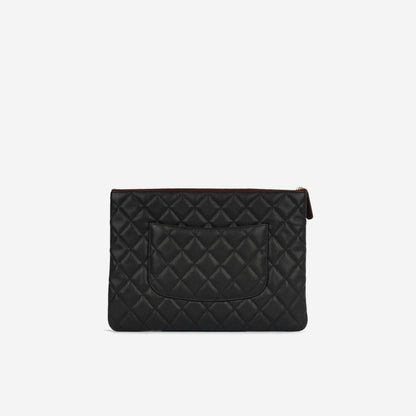 Chanel Gabrielle Lambskin Black Shoulder Bag Style 5
