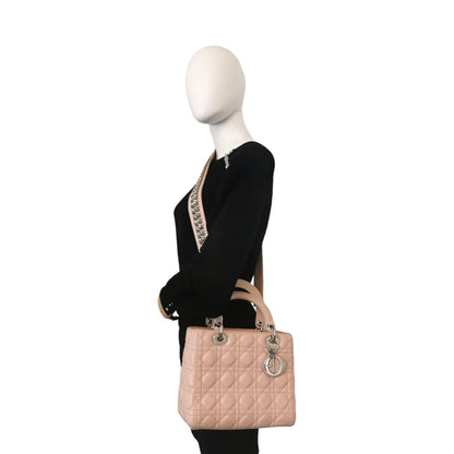 Dior Lady Dior Quilted Leather Shoulder Bag