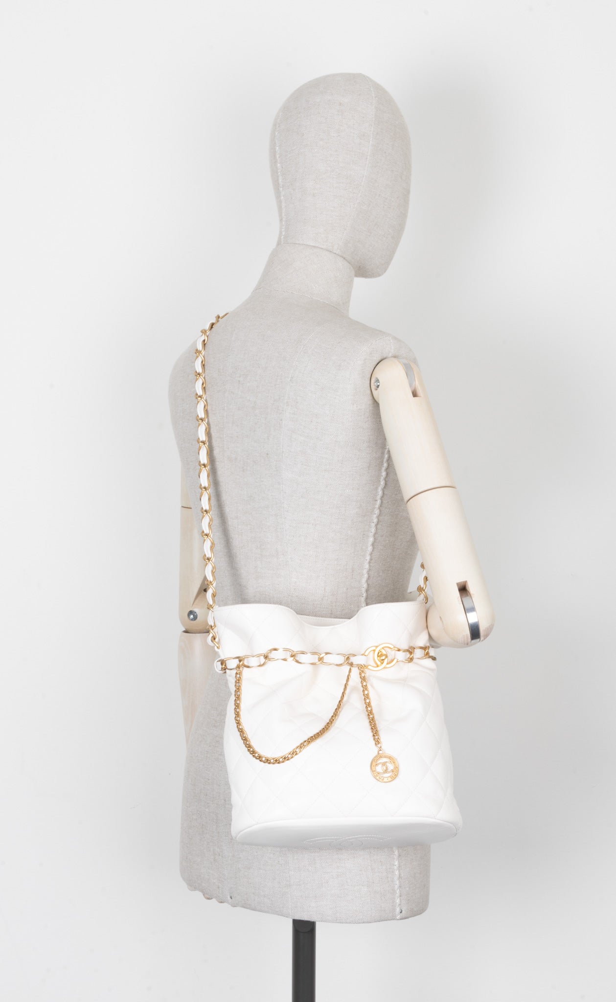 Chanel White Luxury Handbag