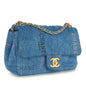 Chanel Classic Flap Leather Gold Shoulder Bag Style 9