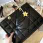 Dior Chain Leather Tote Bag