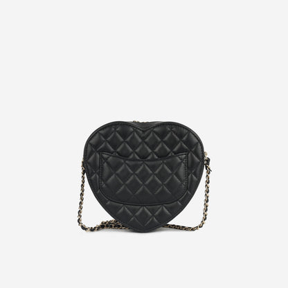 Chanel Luxury Lambskin Black Handbag Style 7