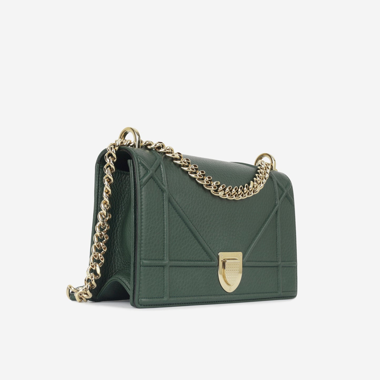 Dior Chain Leather Crossbody Bag