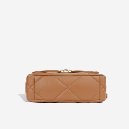 Chanel Chanel 19 Lambskin Gold Shoulder Bag Style 15