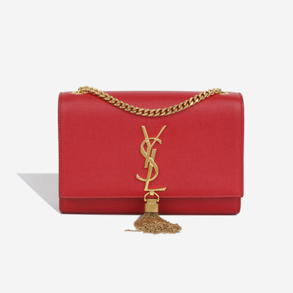 Saint Laurent Kate Red Shoulder Bag Style 21