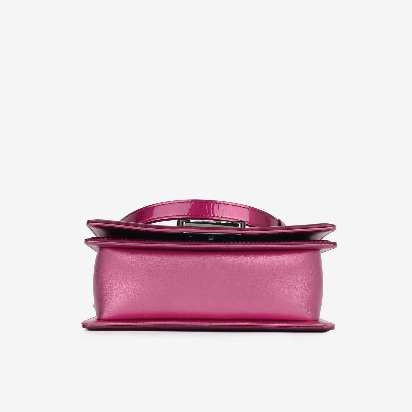 Chanel Boy Bag Lambskin Pink Shoulder Bag Lambskin