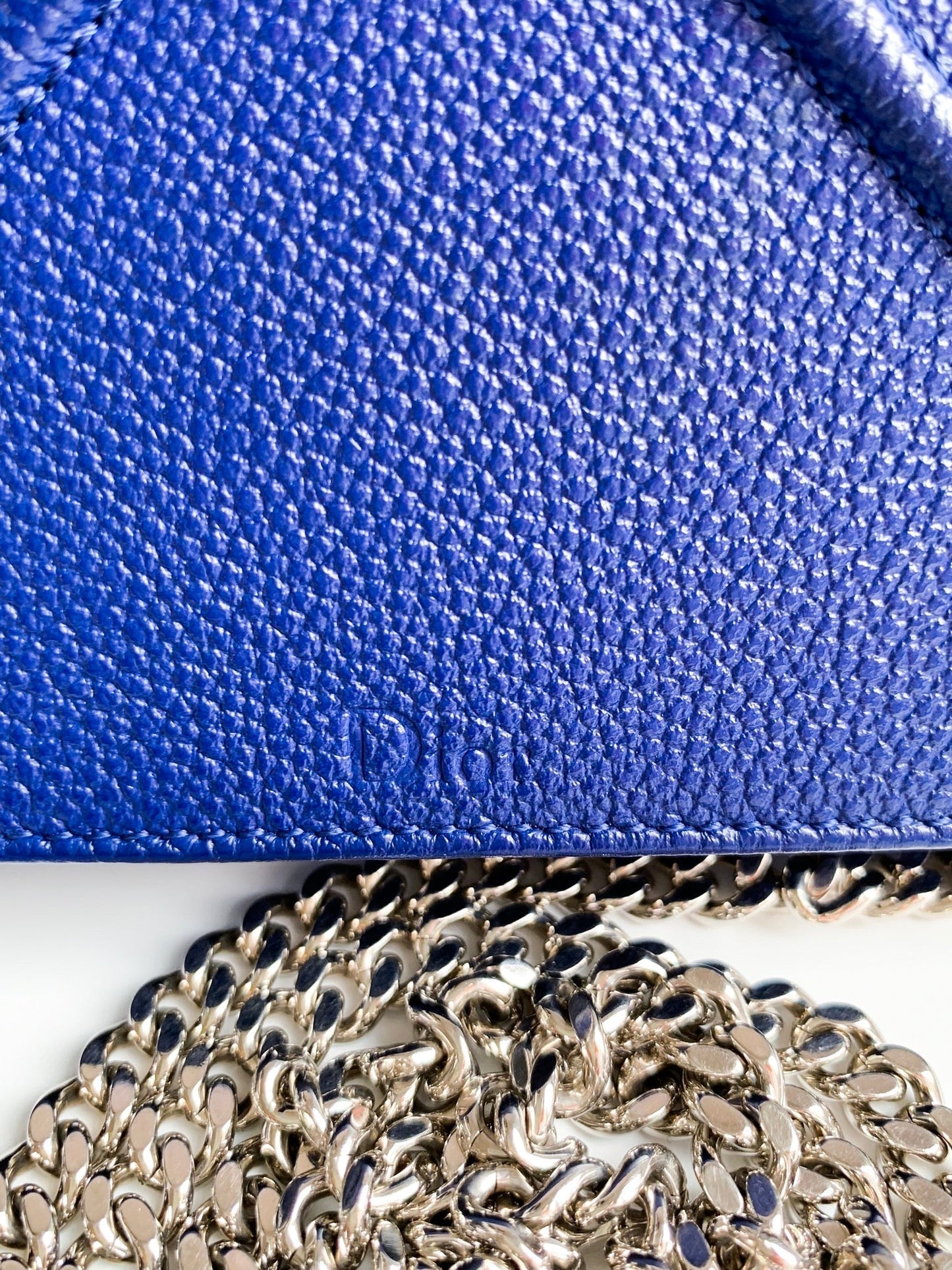 Saint Laurent Chain Leather Crossbody Bag