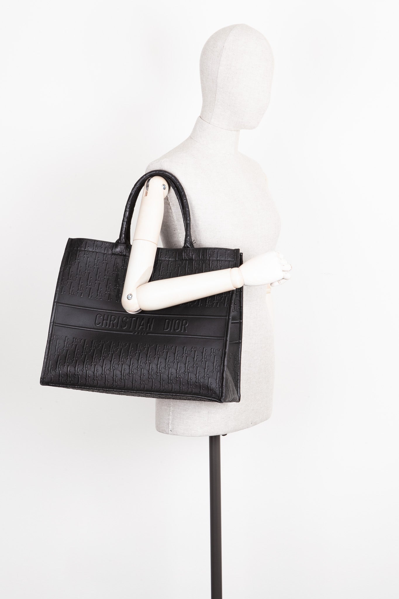 Dior Book Tote Leather Tote Bag