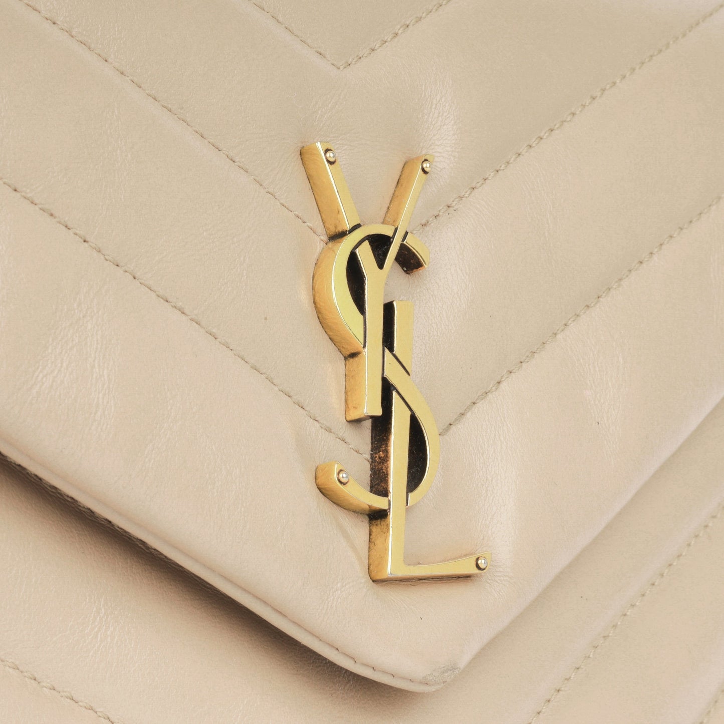 Saint Laurent Lou Beige Handbag Style 4