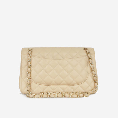 Chanel Classic Flap Lambskin Black Shoulder Bag Style 28
