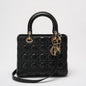 Dior Lady Dior Medium Bag Black Cannage