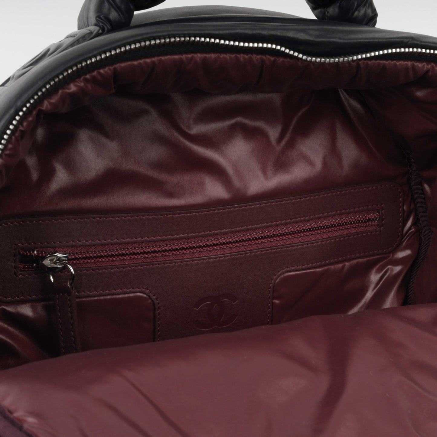 Chanel Lambskin Black Backpack
