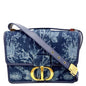 Dior Montaigne Blue Shoulder Bag