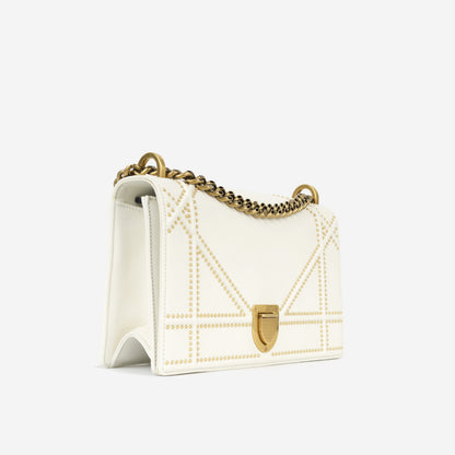 Dior Chain Leather Crossbody Bag