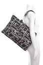 Chanel Cambon Canvas Black White Tote
