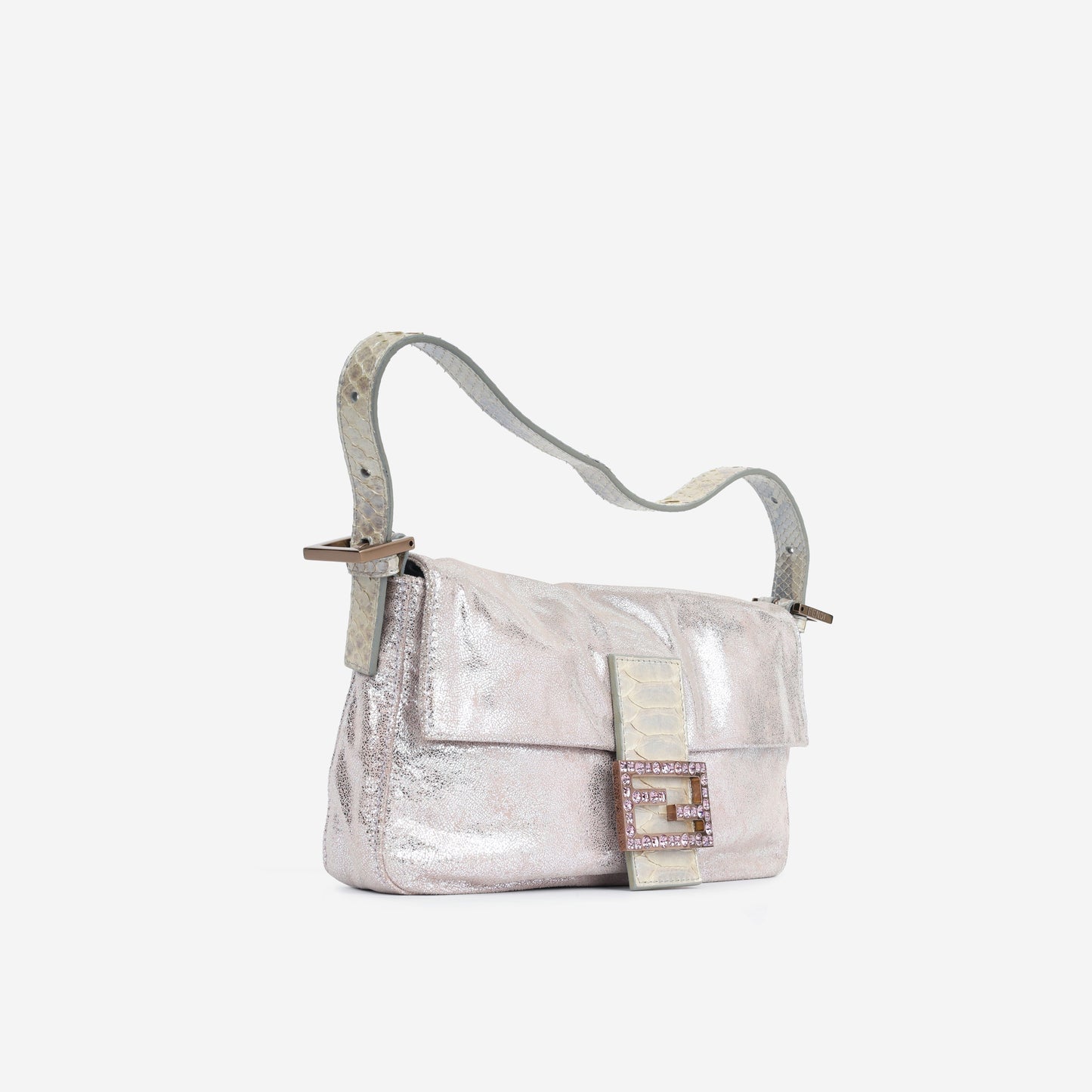 Fendi Baguette Red Shoulder Bag Style 26