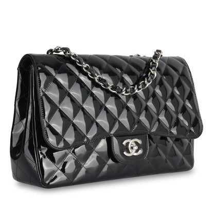 Chanel Classic Flap Bag - Jumbo Patent