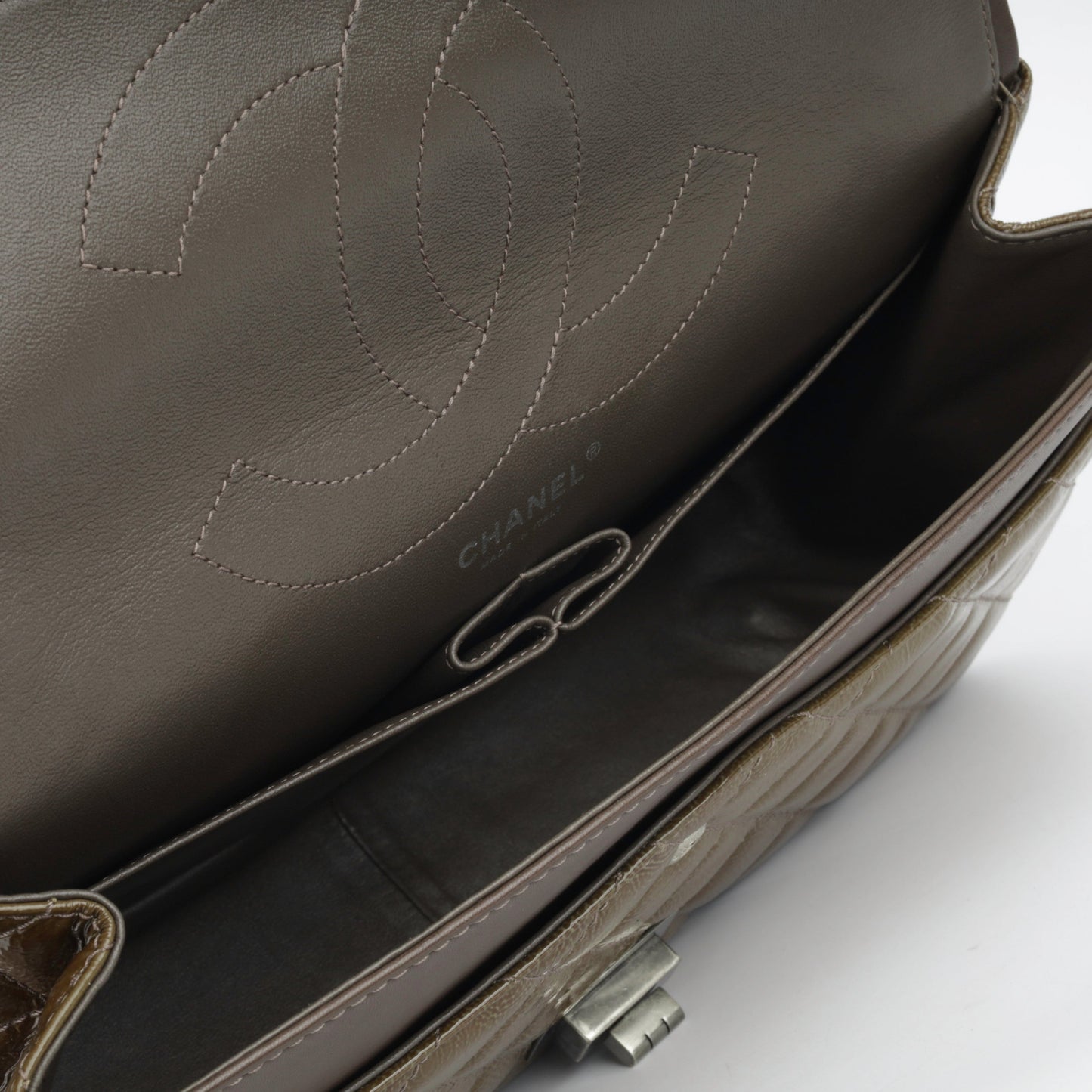 Chanel Classic Flap Lambskin Brown Shoulder Bag Style 8