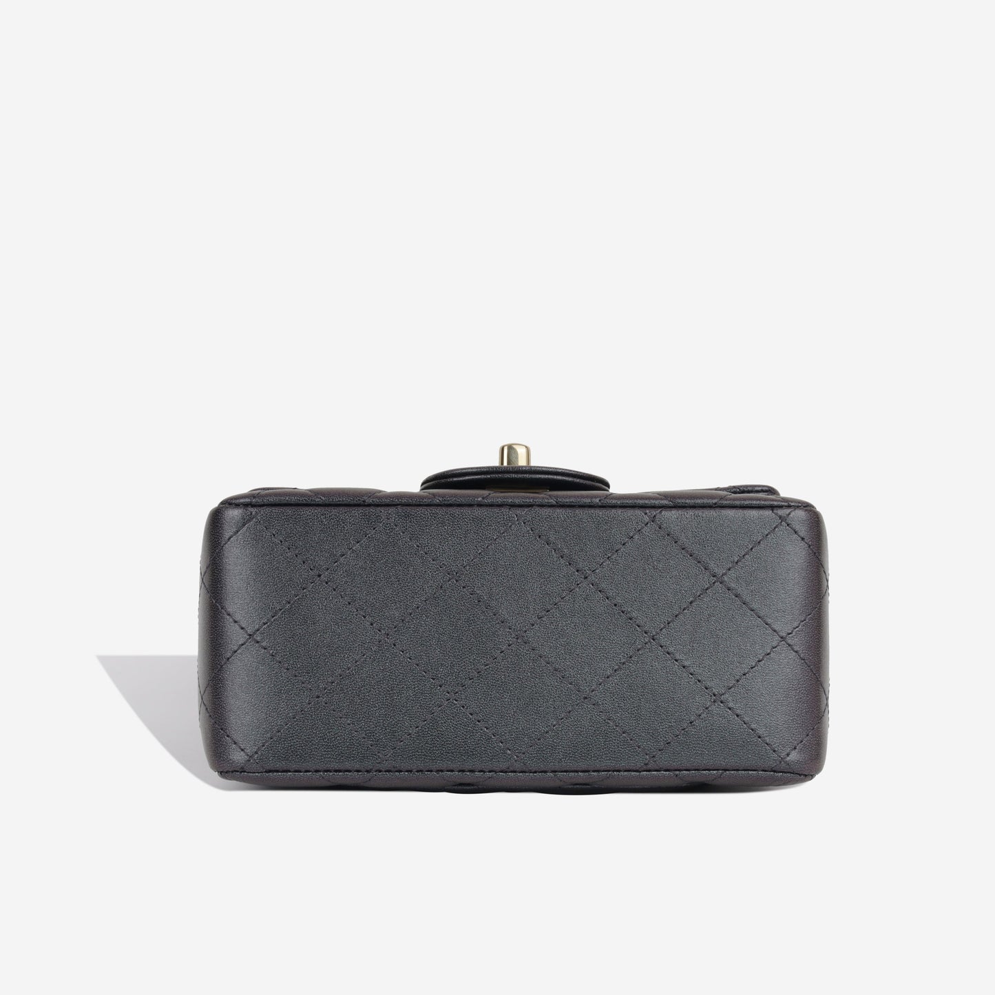 Chanel Classic Flap Lambskin Gold Shoulder Bag Style 91
