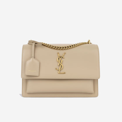Saint Laurent Sunset Red Shoulder Bag Style 13