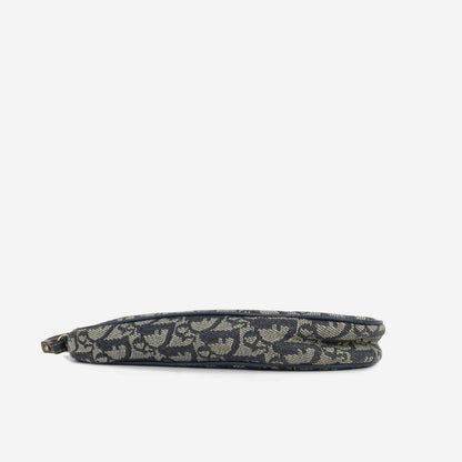 Dior Lou Monogram Leather Canvas Shoulder Bag