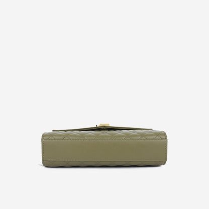 Saint Laurent Medium Envelope - Khaki