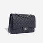 Chanel Classic Flap Caviar Silver Shoulder Bag Style 7