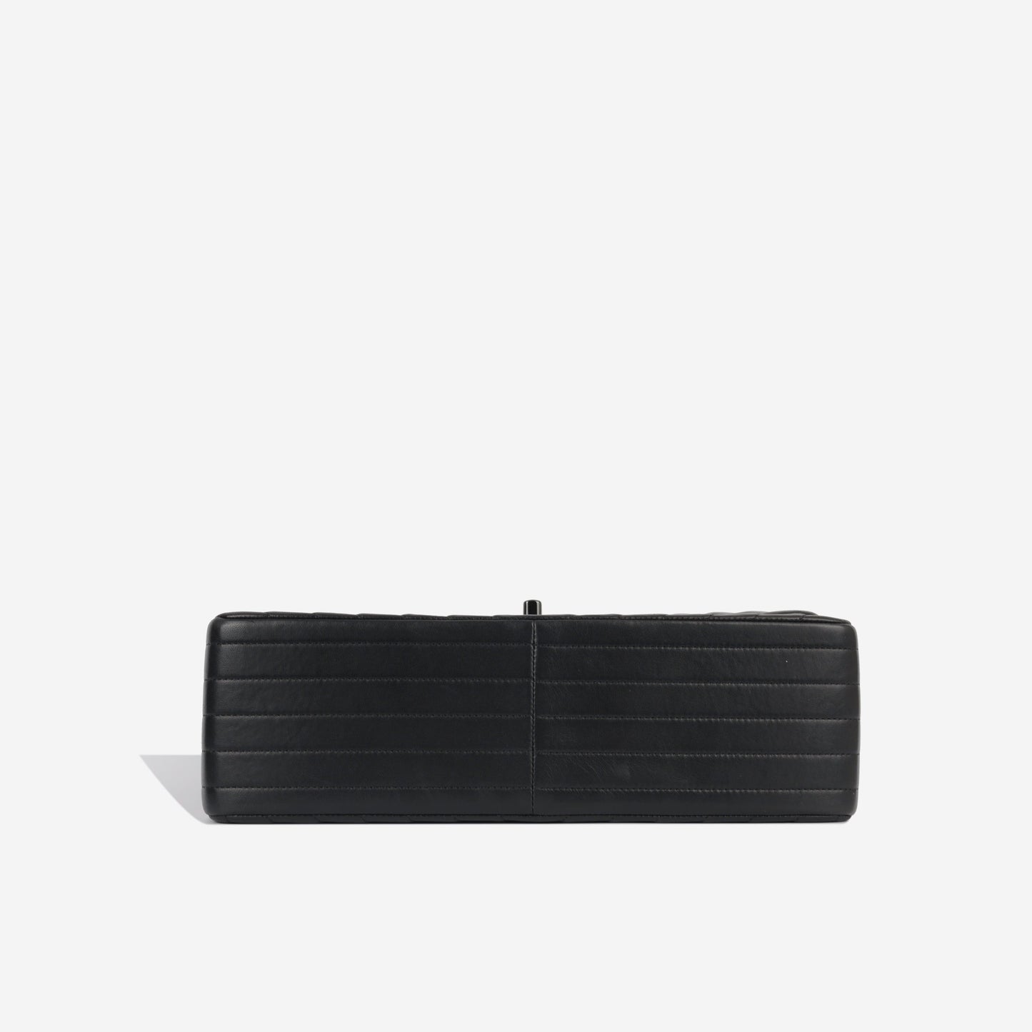 Chanel Classic Flap Lambskin Black Shoulder Bag Style 40