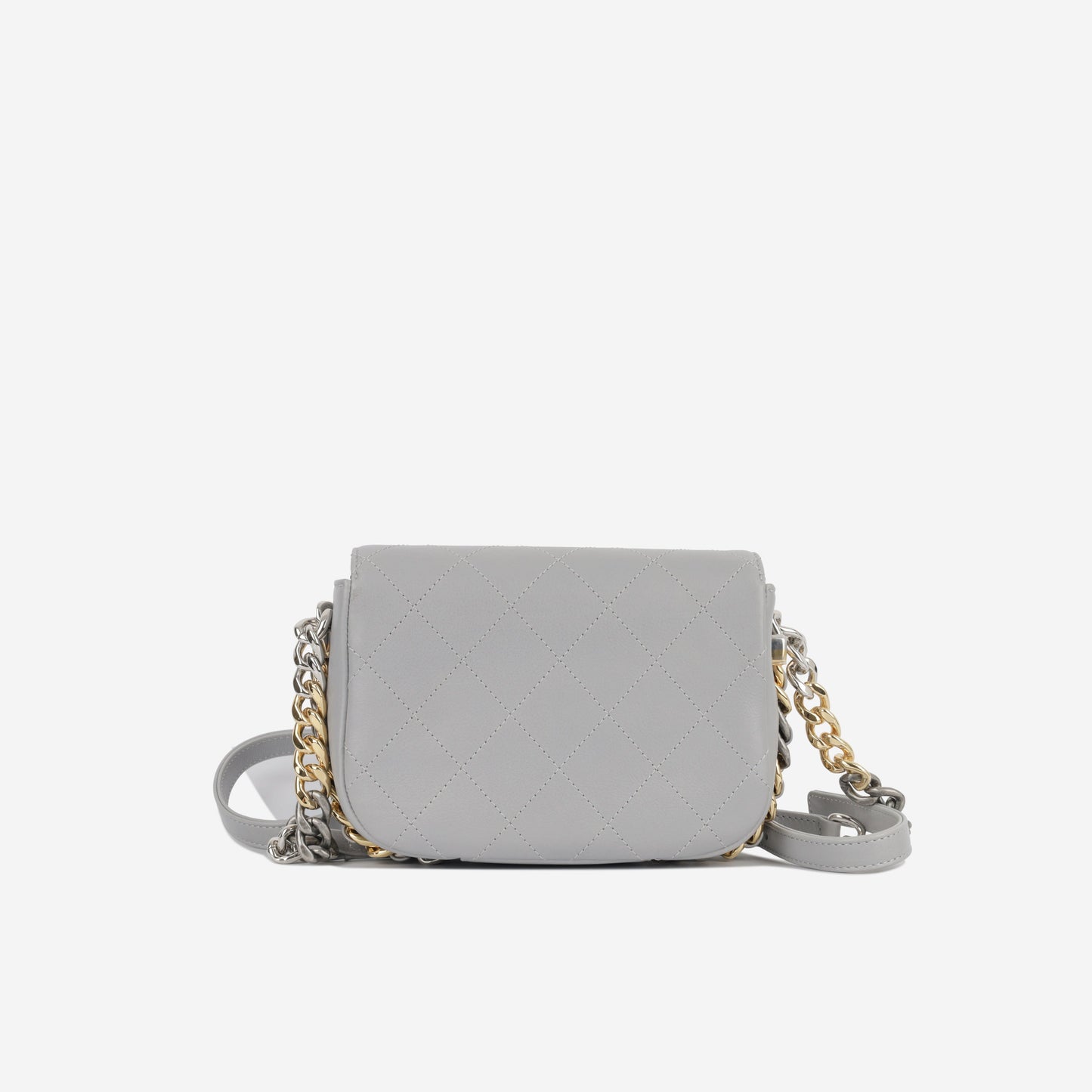 Chanel Classic Flap Calfskin Gold Shoulder Bag Style 8