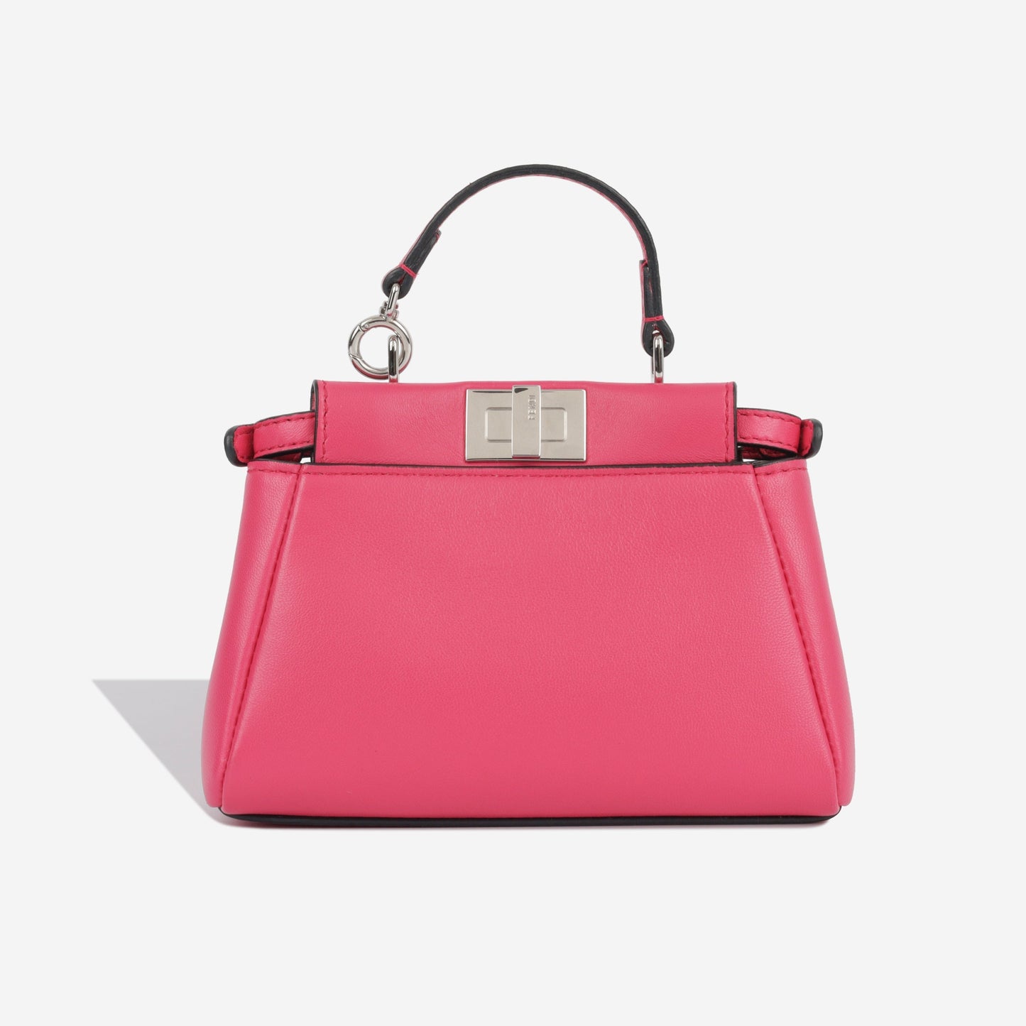 Fendi Peekaboo Leather Red Handbag Style 50