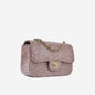 Chanel Mini Rectangular Flap - Mauve Taupe Lizard