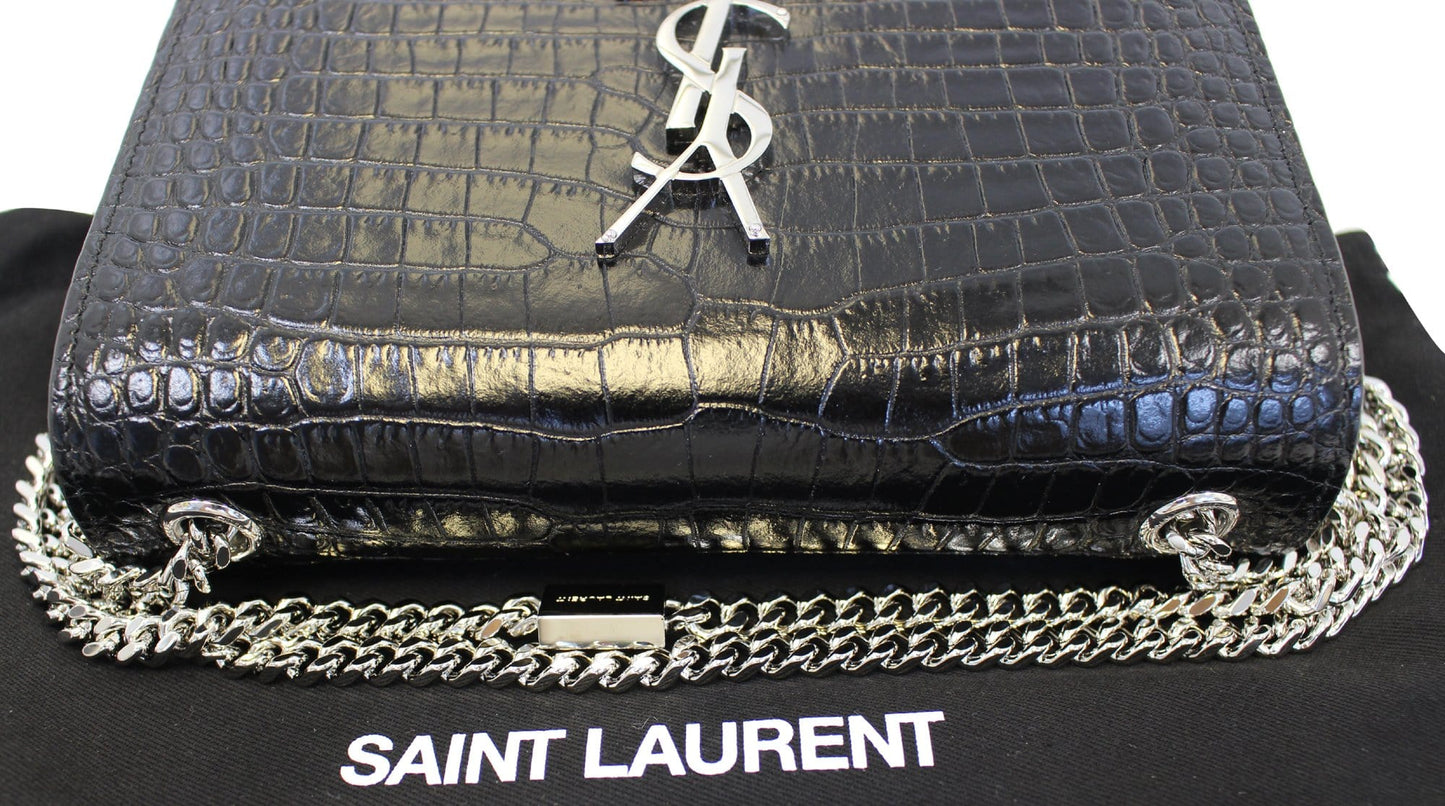 Saint Laurent Leather Black Crossbody Style 2