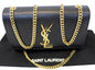 Saint Laurent Kate Leather Black Crossbody Style 2