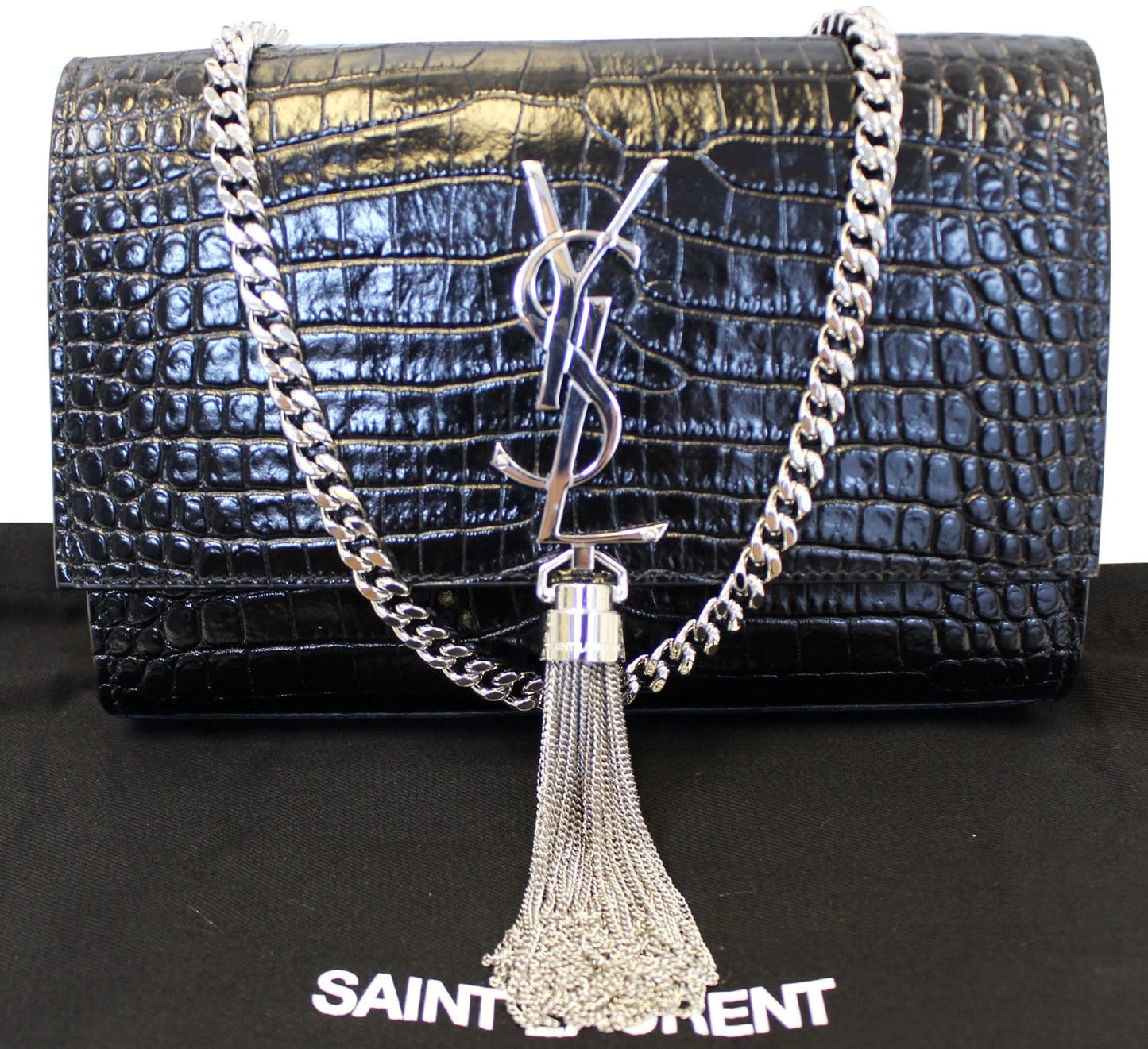 Saint Laurent Leather Black Crossbody