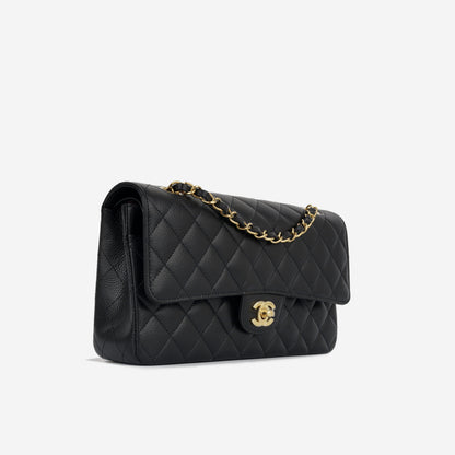 Chanel Classic Flap Caviar Black Shoulder Bag Style 67