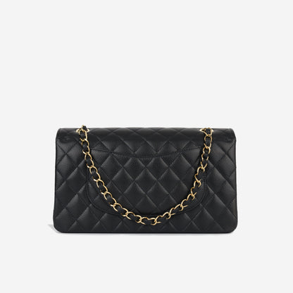 Chanel Classic Flap Caviar Black Shoulder Bag Style 67