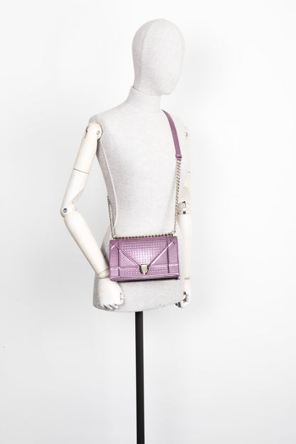 Christian Dior Diorama Bag Metallic Pink