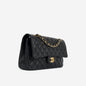 Chanel Classic Flap Lambskin Black Shoulder Bag Style 94