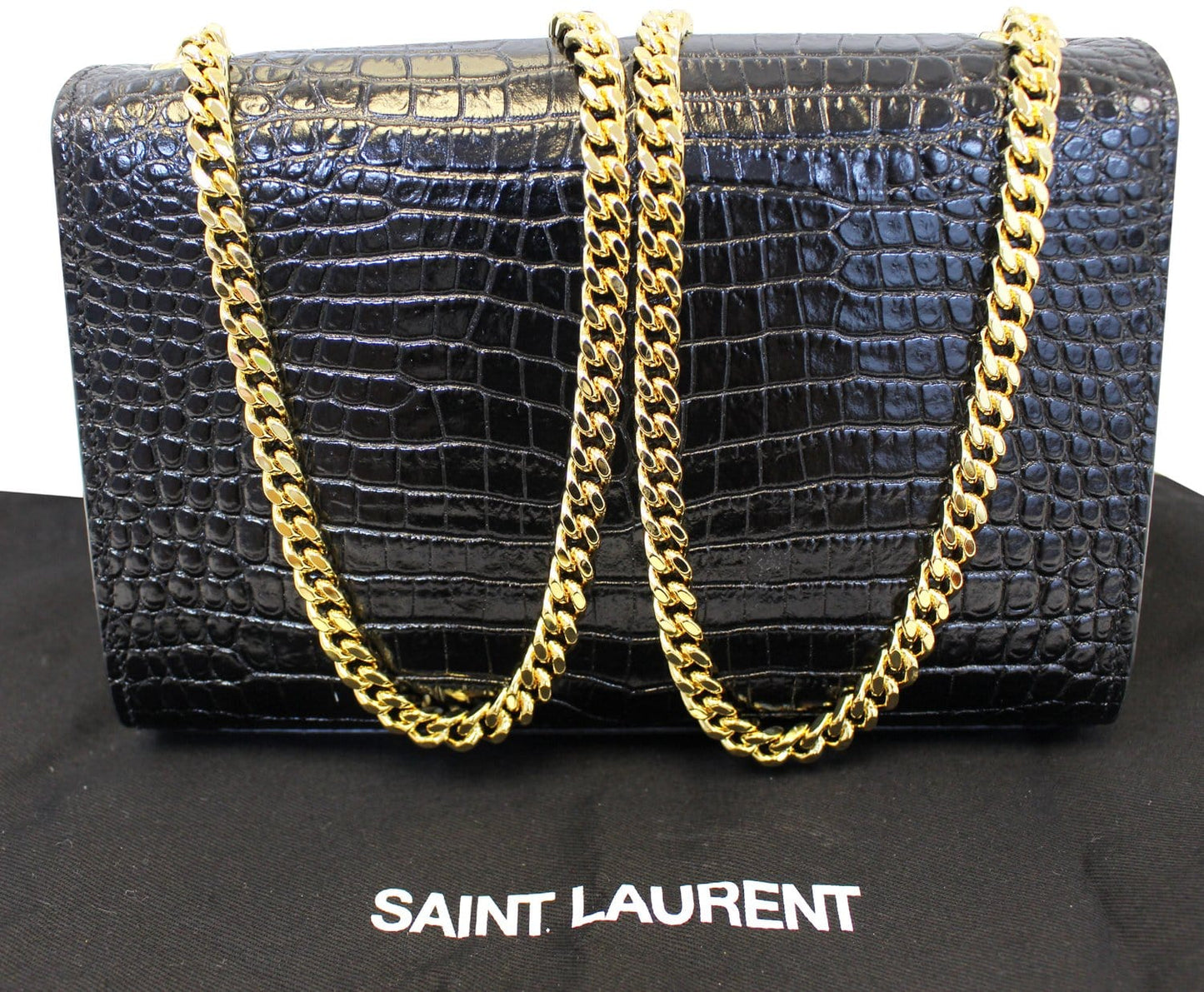 Saint Laurent Leather Black Crossbody Leather