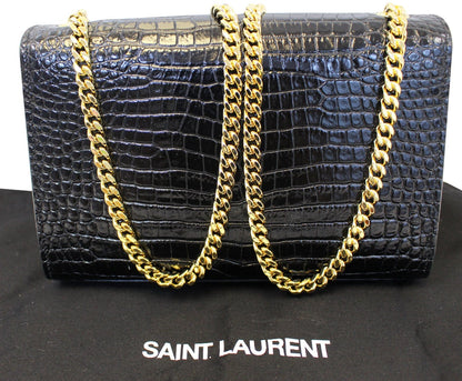 Saint Laurent Leather Black Crossbody Leather