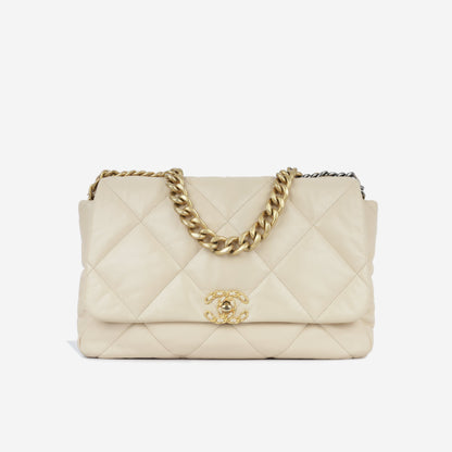 Chanel Chanel 19 Lambskin Gold Shoulder Bag Style 2